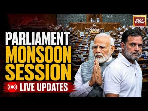 Parliament Monsoon Session LIVE: NEET Leak & Ram Temple Row Rock Parliament | India Today LIVE