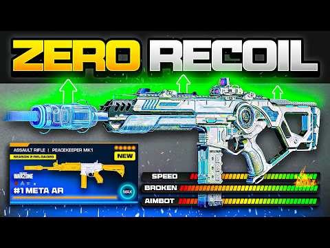 the BEST *BROKEN* META LOADOUT in Warzone after the NEW UPDATE! (Best PEACEKEEPER Class Setup)