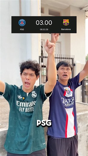 Barcelona vs PSG Di UCL