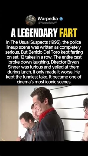 The Fart That Made The Usual Suspects Scene Famous #shorts
