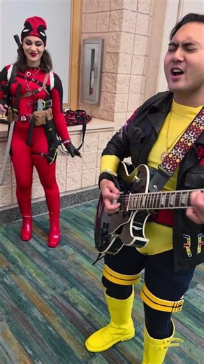 A Marvel-ous Serenade #TampaBayComicCon | #DREADPOOL #shorts
