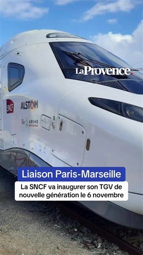🚄 Le voyage inaugural du TGV Inoui de nouvelle génération de la SNCF aura lieu vendredi 6 novembre sur la liaison ferroviaire Paris-Marseille, a annoncé la SNCF #circulation #actu #info #train