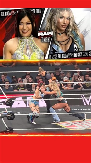 FULL MATCH- IYO SKY vs Sol Ruca.. #WrestleMania #tiktokviral #WweSmackDown #Rew #foryourpage