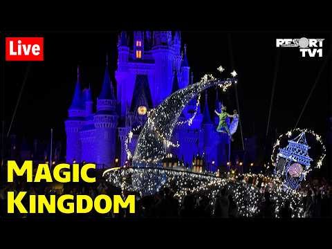 🔴Live: Saturday Night Live at Magic Kingdom with Starlight Parade & Fireworks - 4-25-26