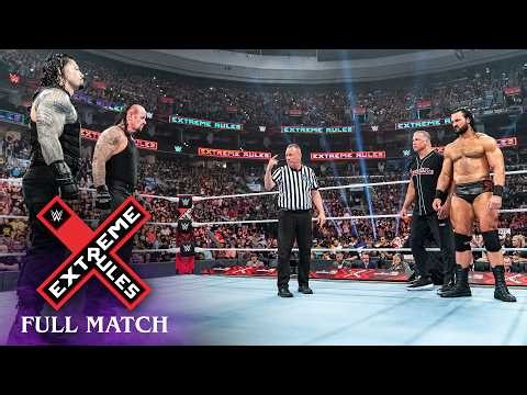 FULL MATCH: Undertaker & Roman Reigns vs. Drew McIntyre & Shane McMahon: WWE Extreme Rules 2019
