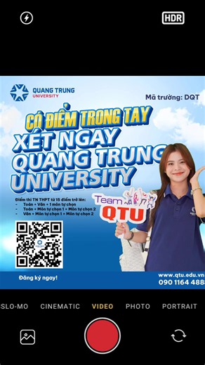 Chọn đúng ngành – Mở lối tương lai! Tại Trường Đại học Quang Trung, mỗi ngành học đều được thiết kế gắn với nhu cầu thực tiễn của doanh nghiệp, giúp sinh viên không chỉ vững kiến thức mà còn thành thạo kỹ năng nghề nghiệp ngay từ khi còn trên ghế giảng đường. 💼 Từ Quản trị kinh doanh, Công nghệ thông tin, Điều dưỡng, Ngôn ngữ Anh, Kế toán, Tài chính – Ngân hàng đến nhiều ngành học khác, cơ hội việc làm luôn rộng mở tại doanh nghiệp, bệnh viện, tổ chức trong và ngoài nước. ✨ Học để làm được việc