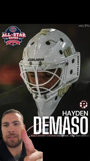 Dr. Jamie Phillips | Hockey Rehab Specialist on Instagram: "Shoutout to one of my goalie @hayden.demaso47 On making the NCDC all star game! Keep working hard and embracing the challenge! • • • Goalie saves, goalie coaching, mobility training for goalies, goalie training, goalie life, hockey parents, NHL playoffs, NHL, goalie, hockey, goalie coaches, hockey goalie, goalie hockey, hockey goalies, ice hockey goalie, hockey goalie training, hockey goalie drills, and hockey life."