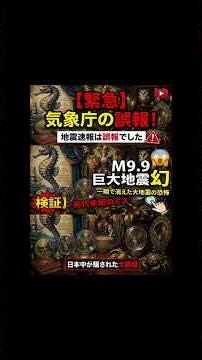 【誤報】大丈夫だよ！！一安心！！😮‍💨びっくりしたよね！日本中が騙された大誤報！M9.9幻の巨大地震の恐怖 #shorts#ショート#安全 #備えあれば憂いなし #確認