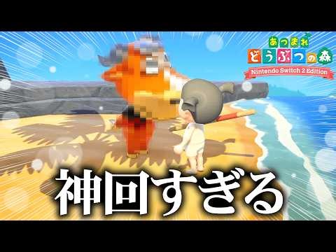 覚悟を決めた離島ガチャでヤバイ確率を引く奇跡が起きた。【あつまれどうぶつの森 / あつ森】