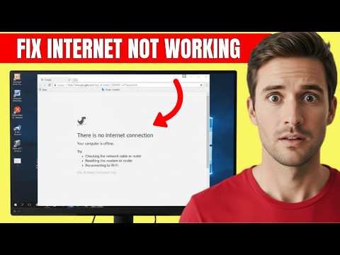 How to Fix internet Connected But not Working Windows 11