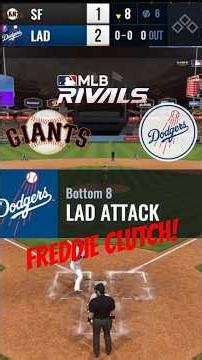 Freddie Freeman Comes Through – 2 Runs Score! NLDS 1 MLB Rivals PC Gameplay #shorts #mlbrivals