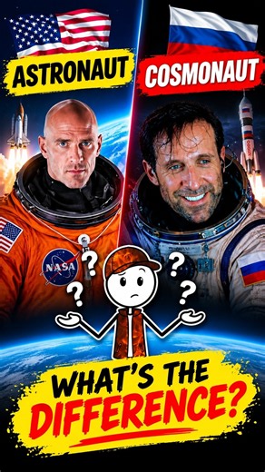 What's The Difference Between Astronaut And Cosmonaut???