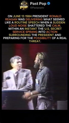 Reagan Incident#RonaldReagan #SecretService #History #AmericanHistory #1984 #HistoricalFootage