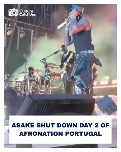 Asake Live at Afro Nation Portugal: Forgiveness Moment