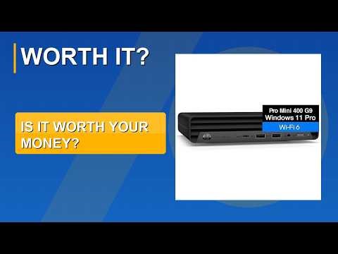 HP Prodesk Mini 400 G9 Desktop Full Review 2026 - Worth Buying