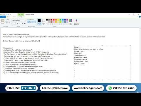 ServiceNow Admin | Configure Application Modules | Link Types & Display Orders | OnlineITGuru