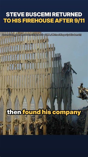 Steve Buscemi Returned to His Firehouse After 9/11