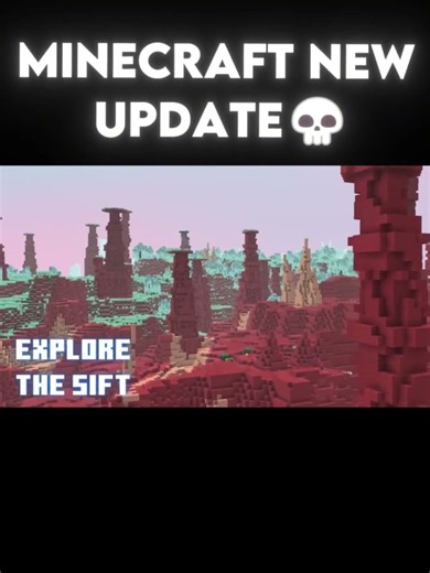 Minecraft New Update!💀 #minecraft
