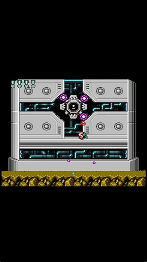 Super Contra NES Level 3 Boss #contra #console #game #gameplay #gaming #games