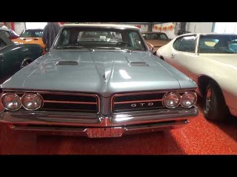 Classic Beauty 1964 Pontiac GTO Convertible 4 Speed Muscle Car Dreamgoatinc Hotrods & Customs