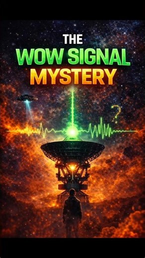 WOW Signal Mystery 😱 Alien Message From Space? 👽 #shorts