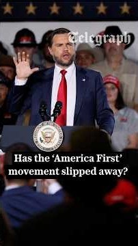 Has the "America First" movement has lost control of the White House?