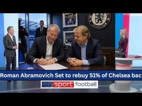 🚨 ROMAN ABRAMOVICH CLOSE TO SENSATIONAL CHELSEA COMEBACK AS 51% STAKE CLAIM SPARK OWNERSHIP TURMOIL🔥