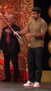 A question we never thought we’d ask, but who can swing their ring onto their thing? #Taskmaster