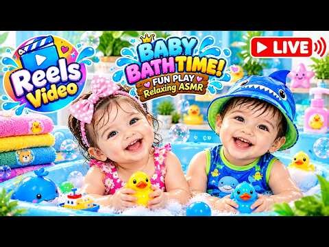 LIVE Rainbow Candy Bath 🍭🛁 Relaxing ASMR & Satisfying Sounds ✨ #asmr #live #relaxing #shorts #asmr