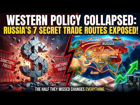 The "RUSSIA IS ISOLATED" LIE — It Just Opened 7 New Trade Corridors Through Asia