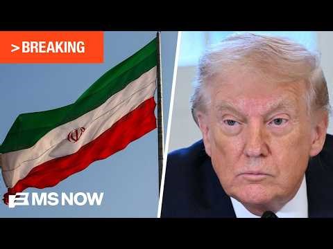 Breaking: Trump announces five-day pause on strikes against Iranian power plants