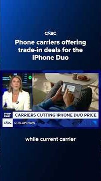 Phone carriers offering trade-in deals for the iPhone Duo