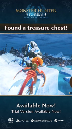 Monster Hunter Stories 3: Twisted Reflection - Found a treasure!