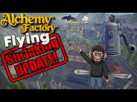 Alchemy Factory: How to use the NEW Shrink Machine! (Transmuter Guide)