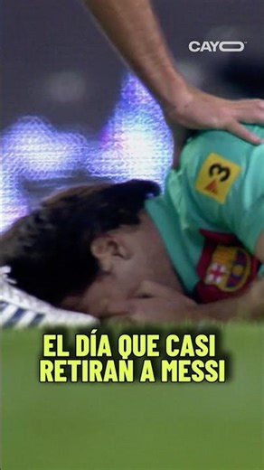 😱 El día que la carrera de Leo Messi podría haber terminado... #Shorts