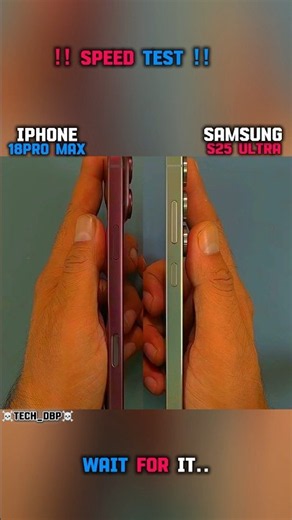 ⚡🚀 IPHONE 18PRO MAX VS SAMSUNG S25 ULTRA SPEED TEST!!