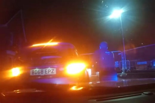 WATCH: Drink driver leads police on dangerous pursuit through Peterborough - driving on wrong side of road and mounting pavements