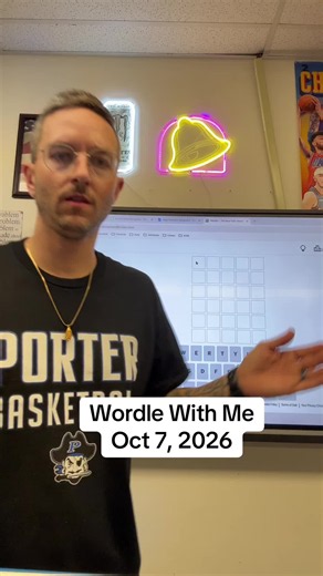 Wordle with me October 7, 2026! #wordle | wordle
