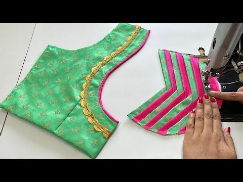 Blouse Back Design | Model Blouse Back Neck Designs | Cutting And Stitching Back Neck Blouse Design