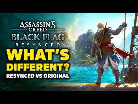 Assassin’s Creed Black Flag Resynced vs Original - Gameplay, Combat & What’s Different