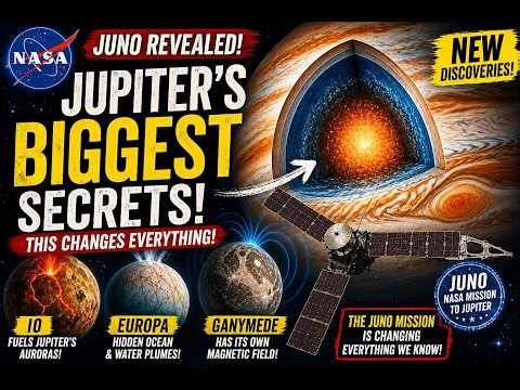 What did NASA just uncover inside Jupiter?The Juno mission has revealed a shocking “fuzzy core''