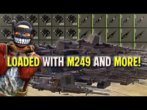 This CLAN CORE was LOADED with LOOT and M249's! | Rust Raiding