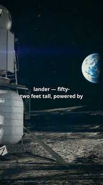 Blue Origin Blue Moon: The Lander for NASA's Moon Return #shorts