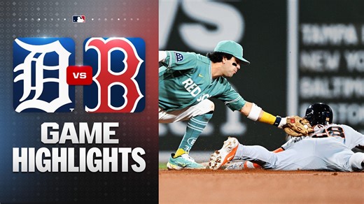 Tigers vs. Red Sox Game Highlights (4/17/26) | MLB Highlights