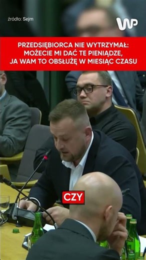 Wygarnął zamówienie publiczne na ponad 7 milionów na komisji sejmowej