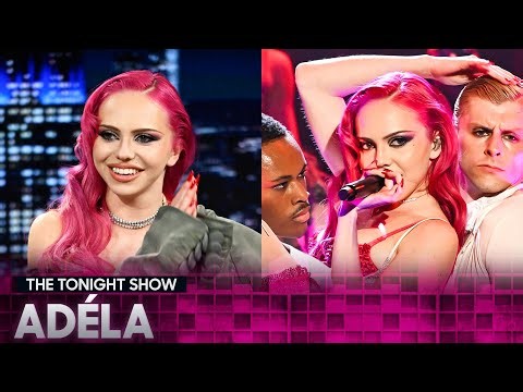 ADÉLA Teaches Jimmy Her Iconic Swaggerina Dance, Performs "Nicole Kidman" and "Ain't In LA"