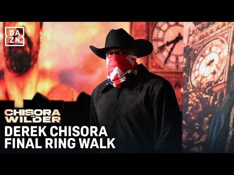 DEREK CHISORA MAKES HIS FINAL RING WALK!