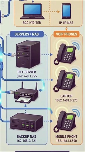 Small Office Network Design Explained | Modem | Firewall | Switch & PC Setup