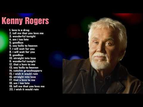Essential Mix 2026 ❤️ Kenny Rogers – Country Music Hits & Late Night