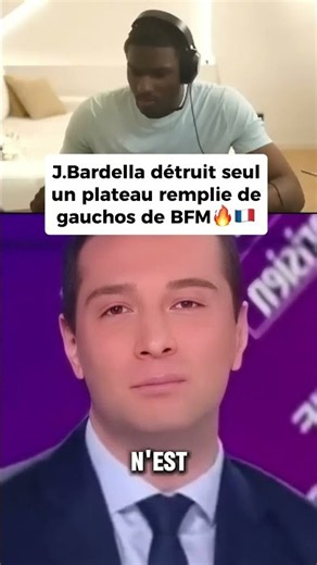Bardella destroys the BFM studio! #bardella #jordanbardella #bfm #bfmtv #rn #france #french